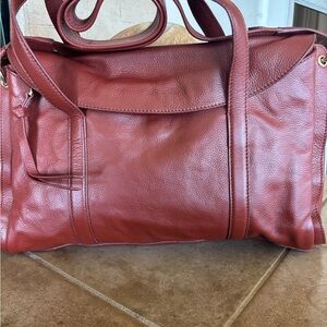 Beautiful  Rust Leather Women's Bag